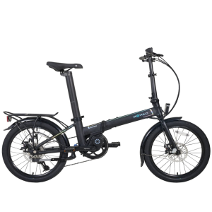 DAHON Unio E 20 električni sklopivi bicikl – crni