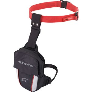 Alpinestars torbica za nogu bijelo crvena